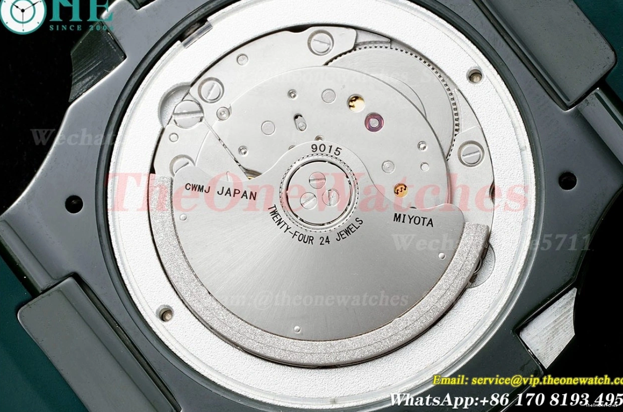 5711 AMGF RU MY9015 Green Nautilus AET Cer Dial 40mm Textured 0409